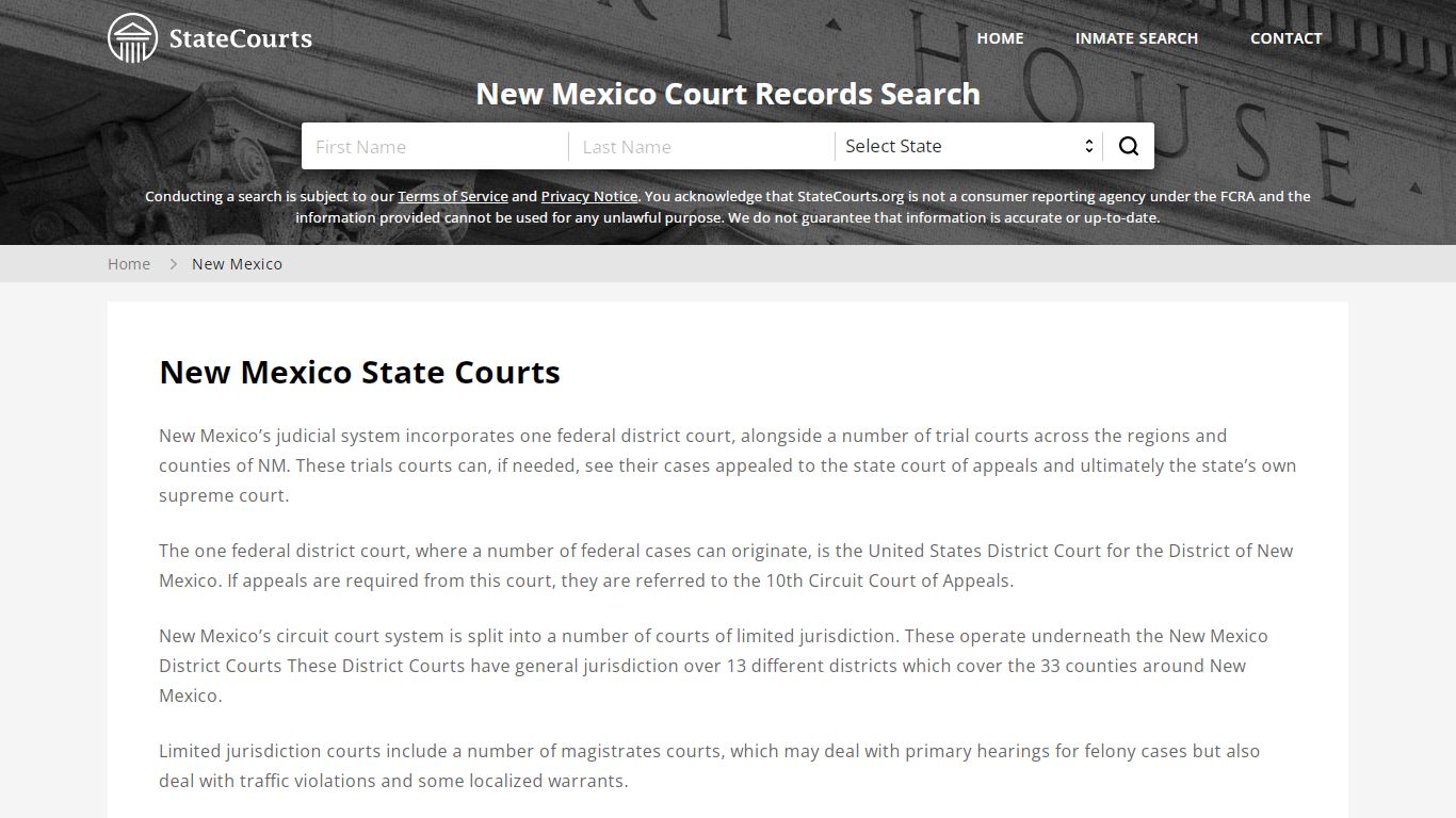 New Mexico Court Records - NM State Courts
